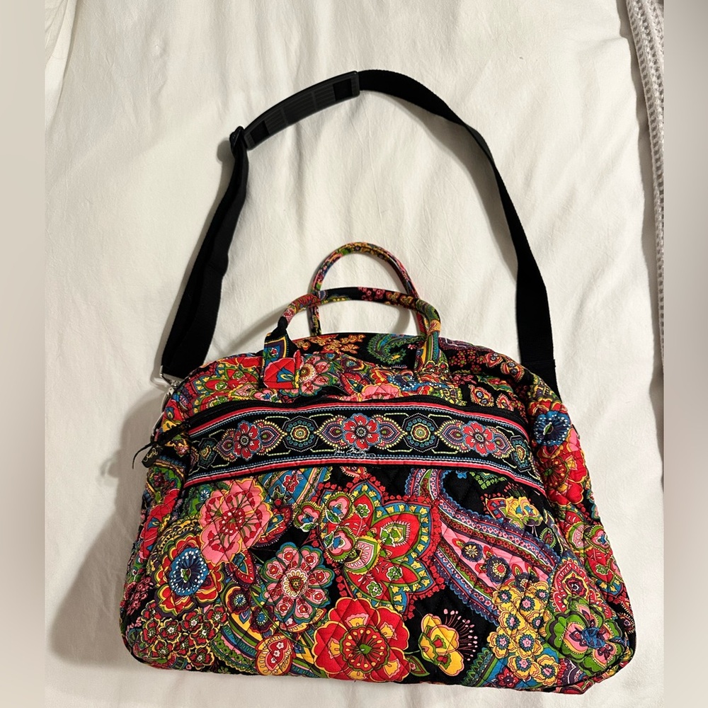 Vera Bradley Grand Traveler Duffle Symphony